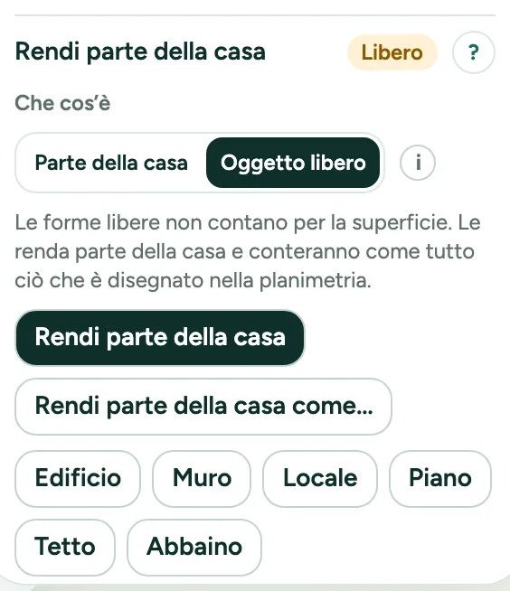 Rendi parte della casa
