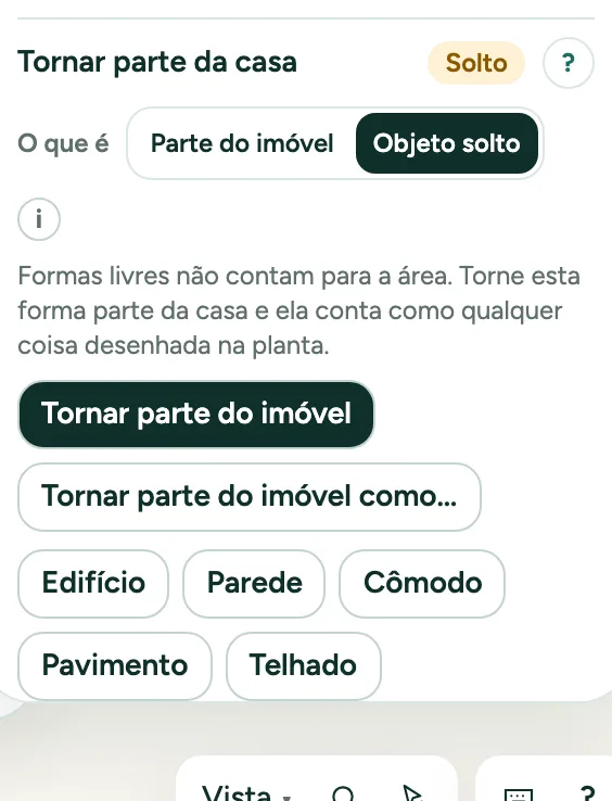 Tornar parte do imóvel
