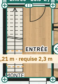 Pièce sélectionnée